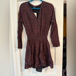Rails long sleeve dress new with tags